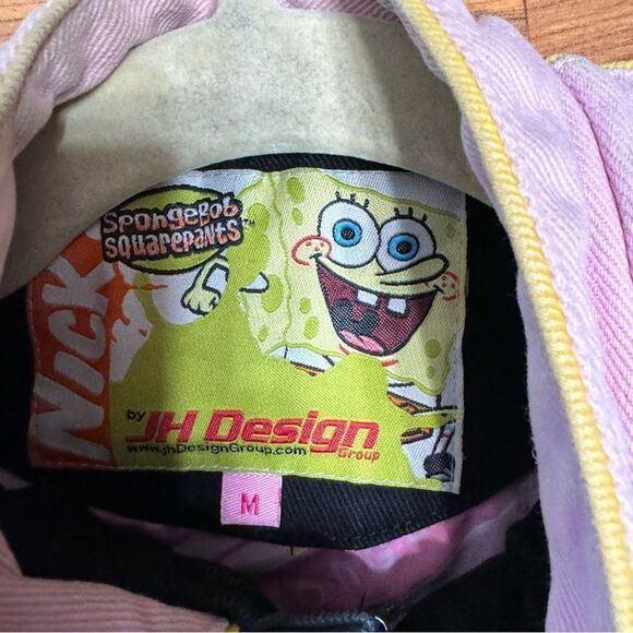 2007 SpongeBob SquarePants jacket, kids size medium - Picture 8 of 9